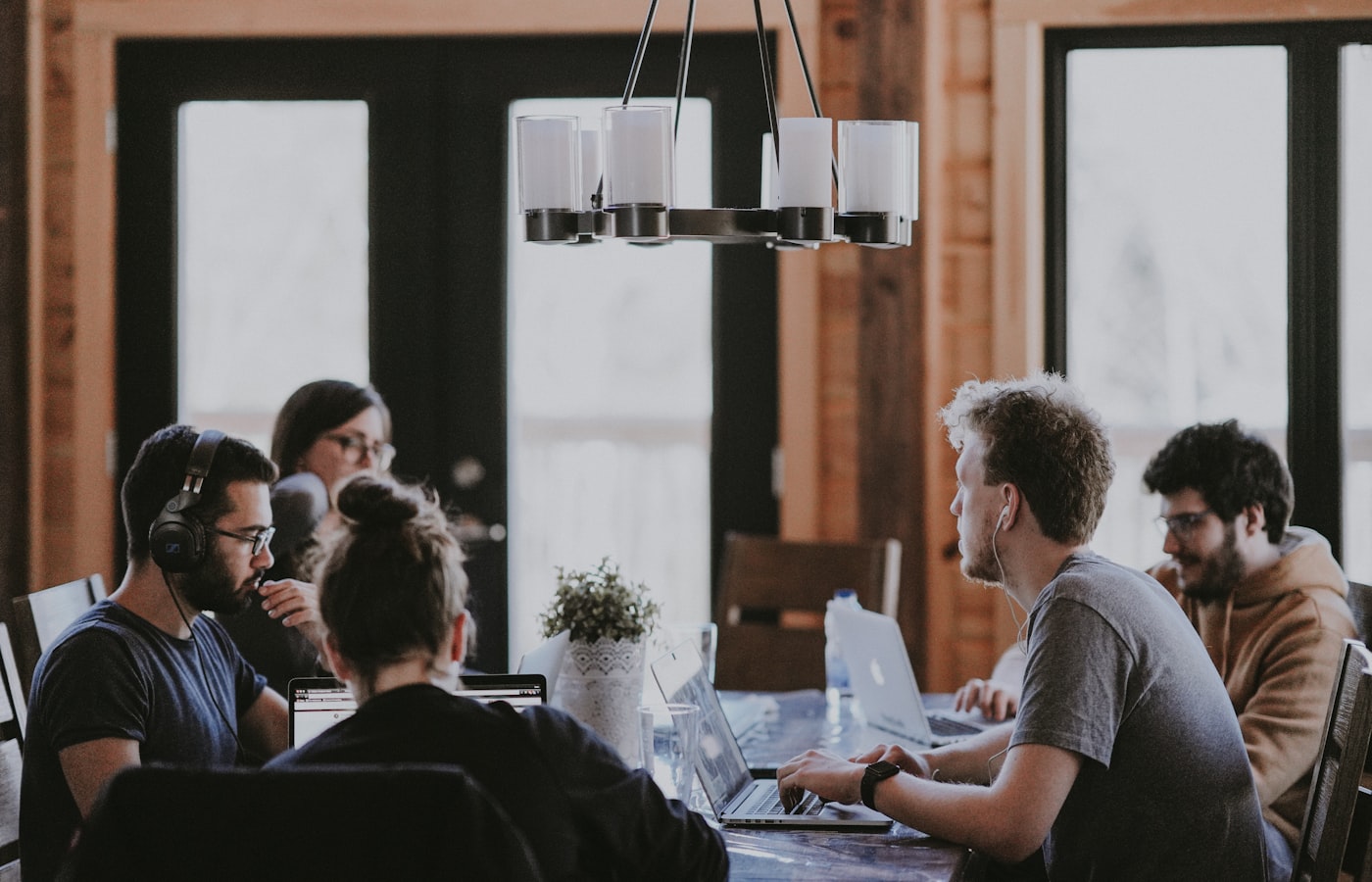 The OpenCove team working together